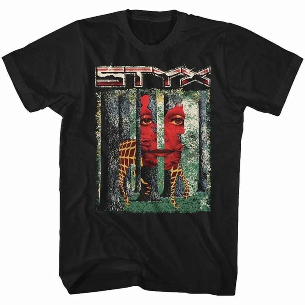 Styx The Grand Illusion Black Classic T-Shirt